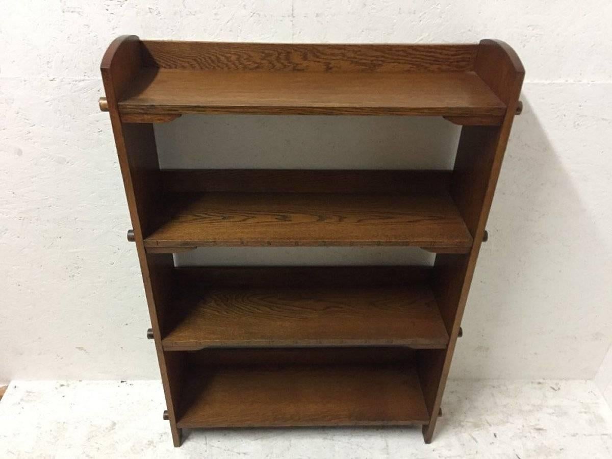 Arts and Crafts Wylie & Lochhead Attributed an Arts & Crafts Oak Bookcase