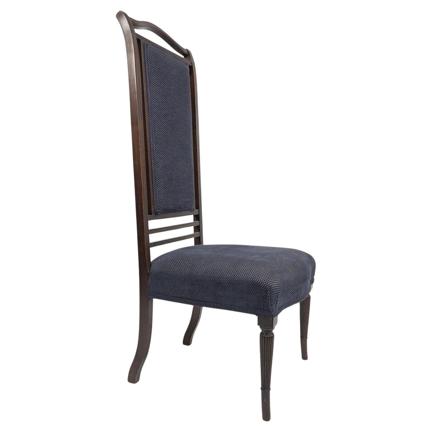 Thomas Edward Collcutt for Collinson & Lock. Aesthetic Movement high back chair. For Sale