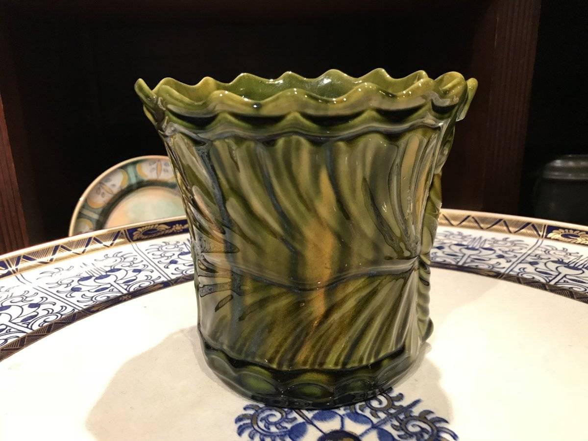Butterfly Moulded Cache Pot by Dr. C Dresser In Good Condition In London, GB