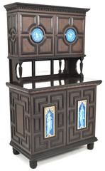 Aesthetic Movement Side Cabinet, in the Style of Daniel Cottier