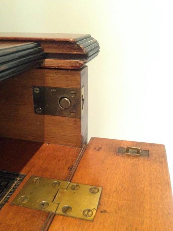 Rare Walnut Desk In The Anglo Japanese Style Designed By Thomas