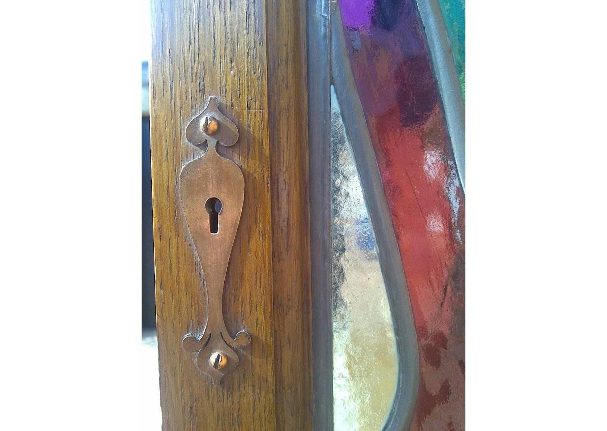 Fine XIX secolo Una credenza in Oak in stile Arts and Crafts Glasgow attribuita a G M Ellwood in vendita