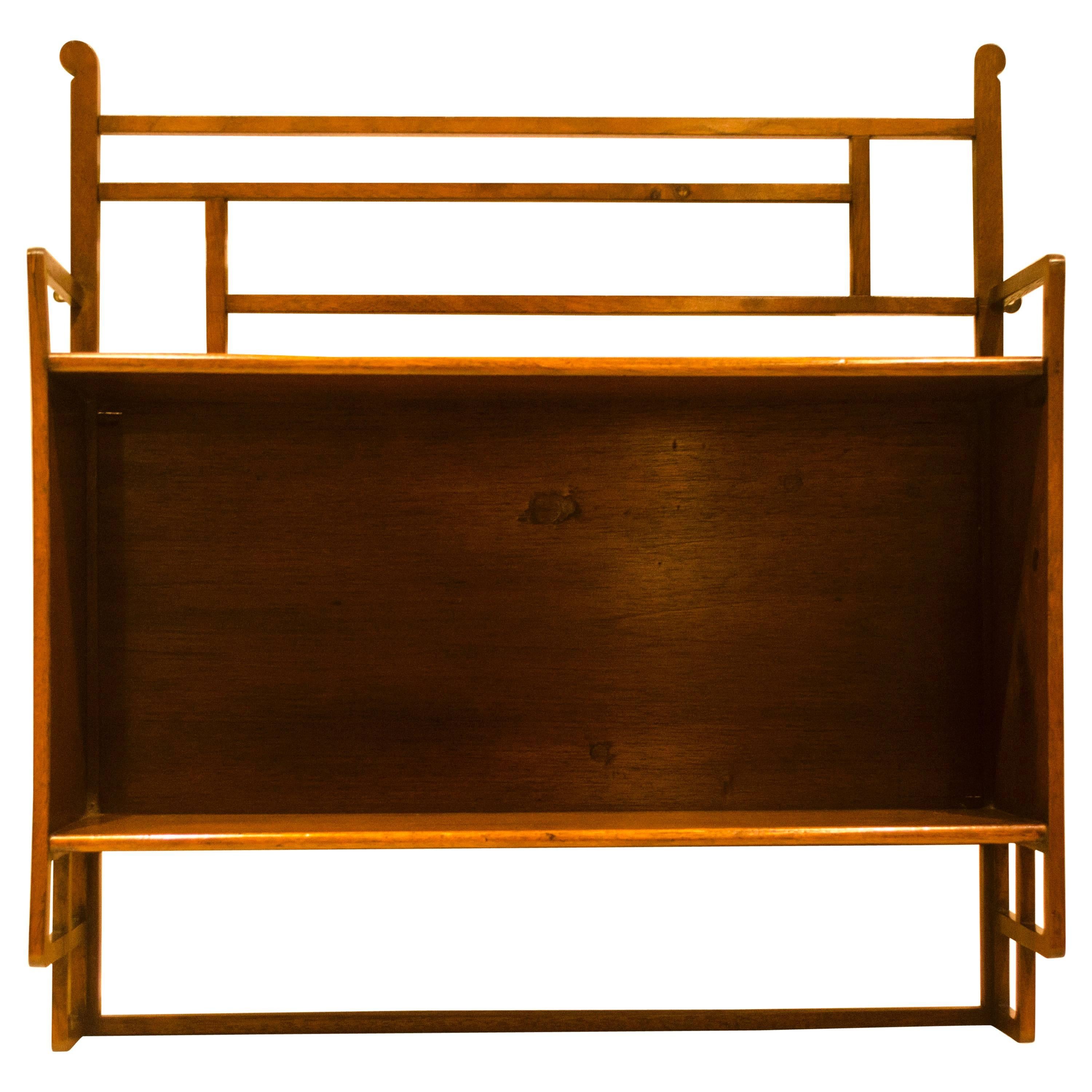 Anglo-Japanese Set of Mahogany Wall Shelves in the Manner of E. W. Godwin