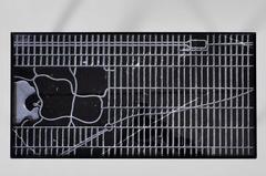 "Manhattan" Coffee Table in Black Marquina Marble