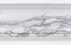 "5th Avenue" Louis XIV Style "Bolection" Fireplace in Calacatta Marble