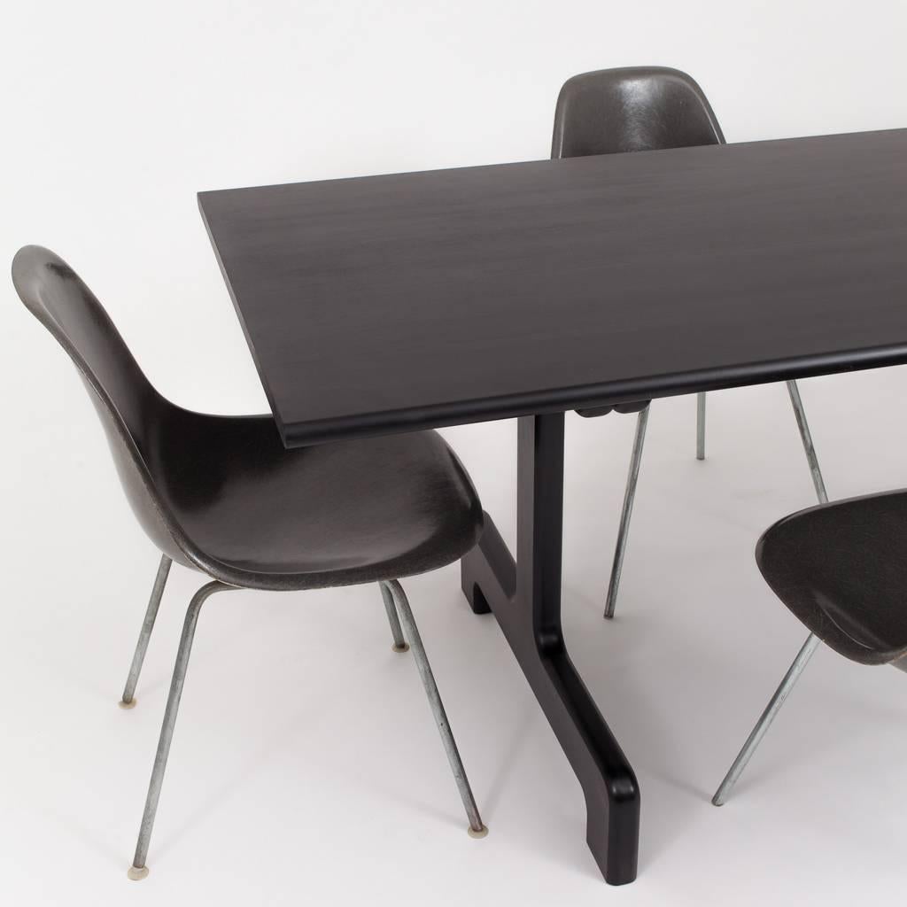 Asa Pingree Physalia Dining Table in Ebonized Maple For Sale 1