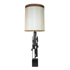 Harry Balmer Brutalist Lamp for Laurel Lamp Company 10