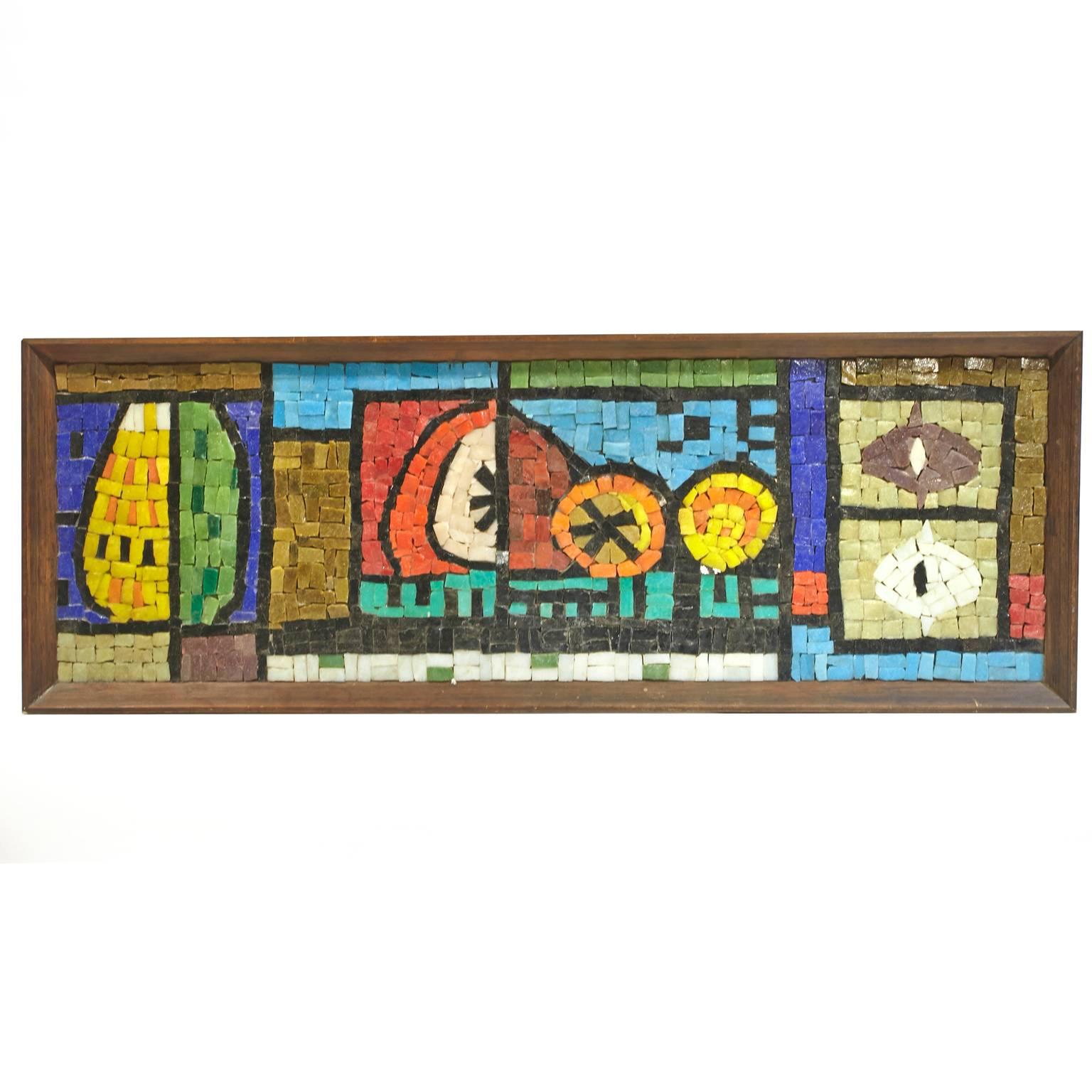 Evelyn Ackerman Mosaic Tile Wall Hanging For Sale