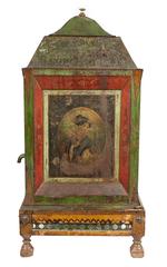 Rare, Antique, Tin-Litho Advertising Drink Dispenser or Cooler