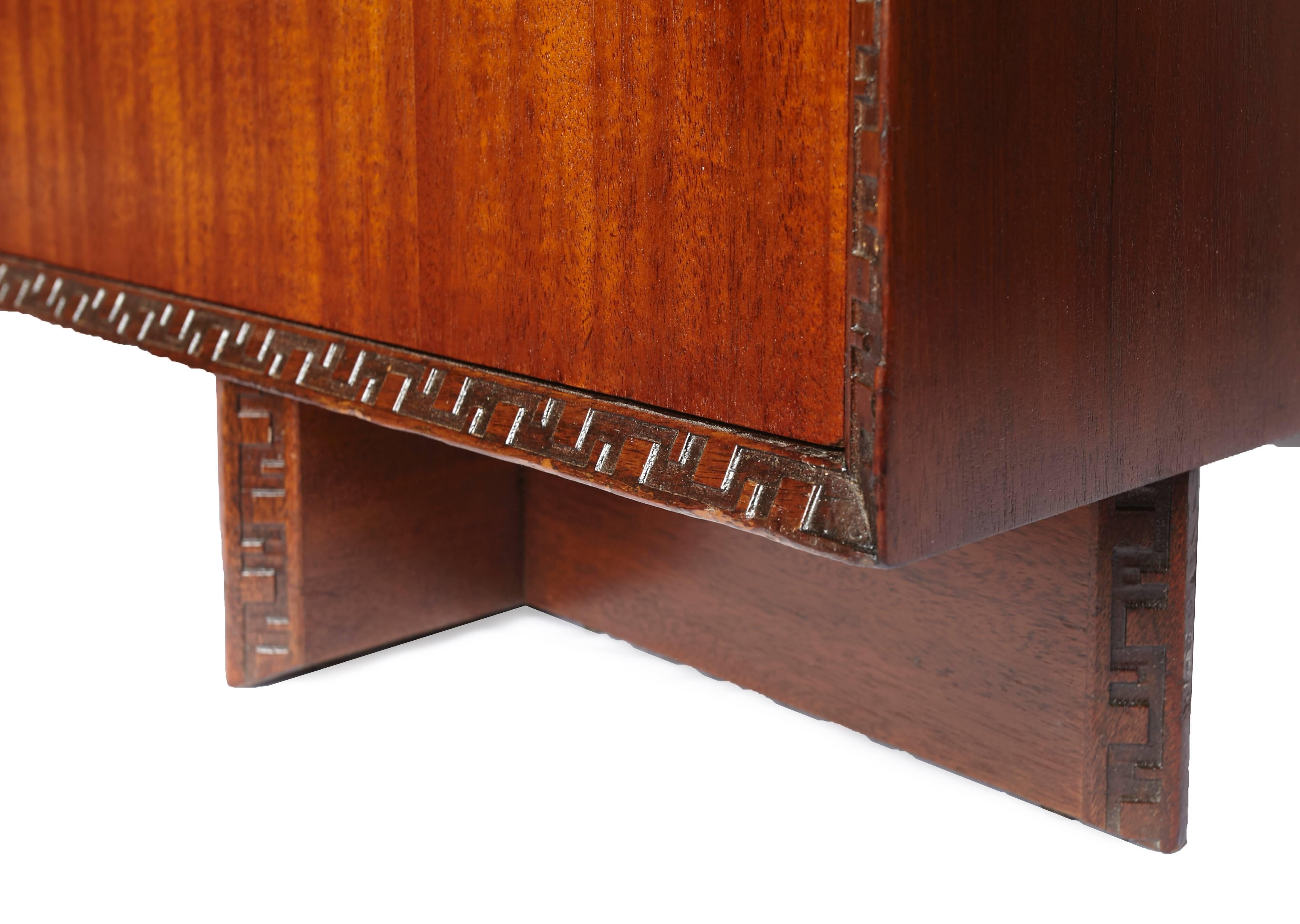American Frank Lloyd Wright Dresser for Heritage Henredon from the 