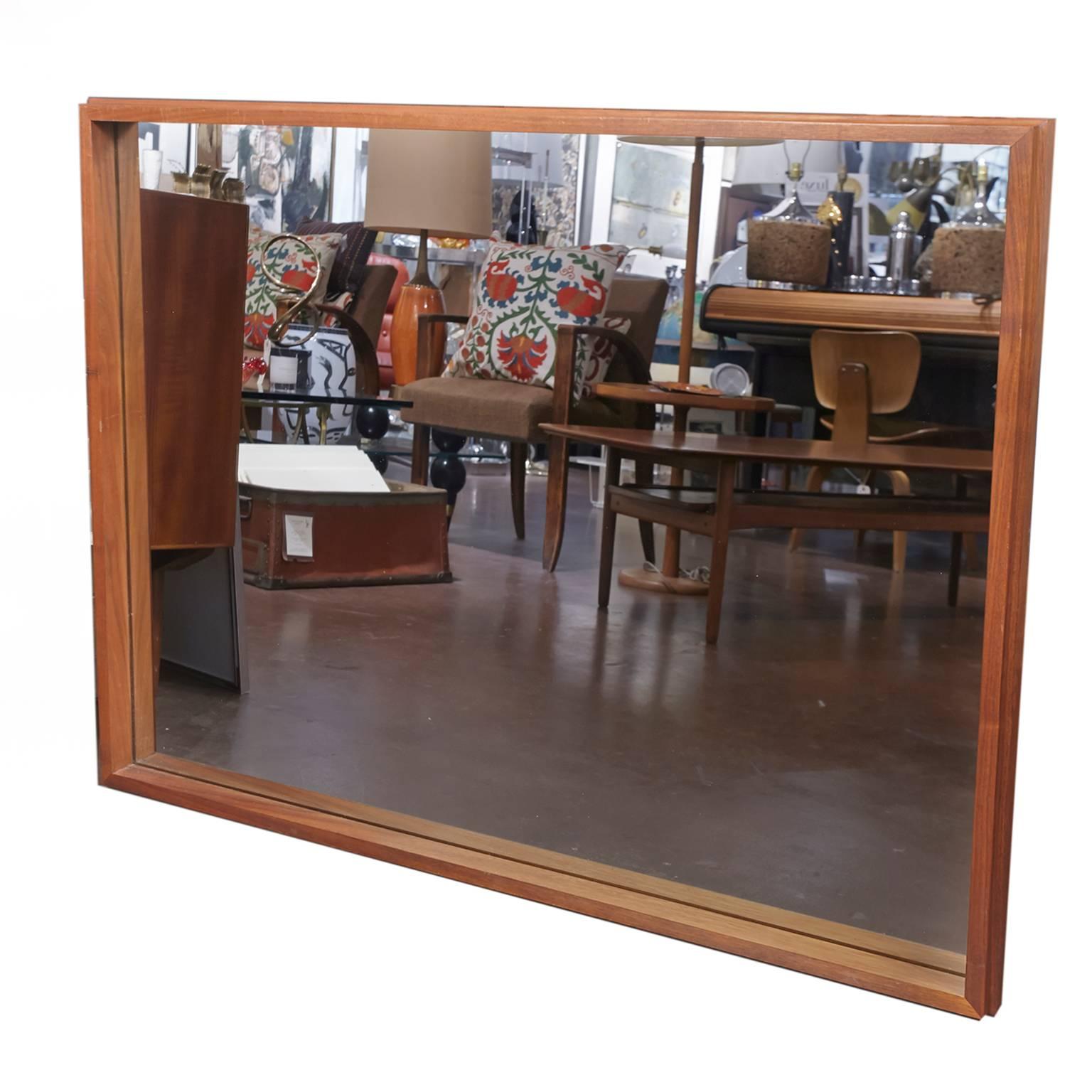John Keal for Brown Saltman Mirror In Good Condition For Sale In Tucson, AZ