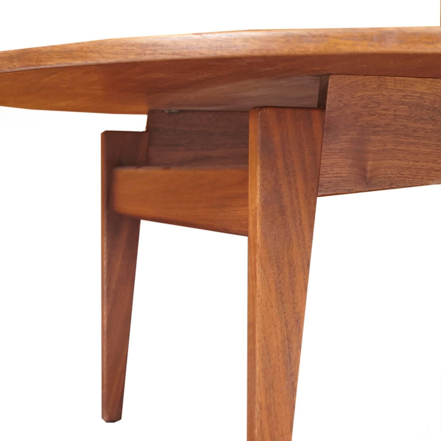 Mid-Century Modern Jens Risom Coffee Table For Sale
