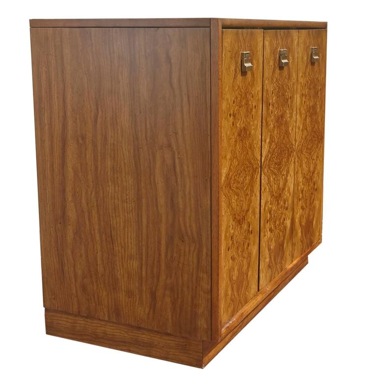 Pair of Edward Wormley Burl Wood for Drexel Precedent at