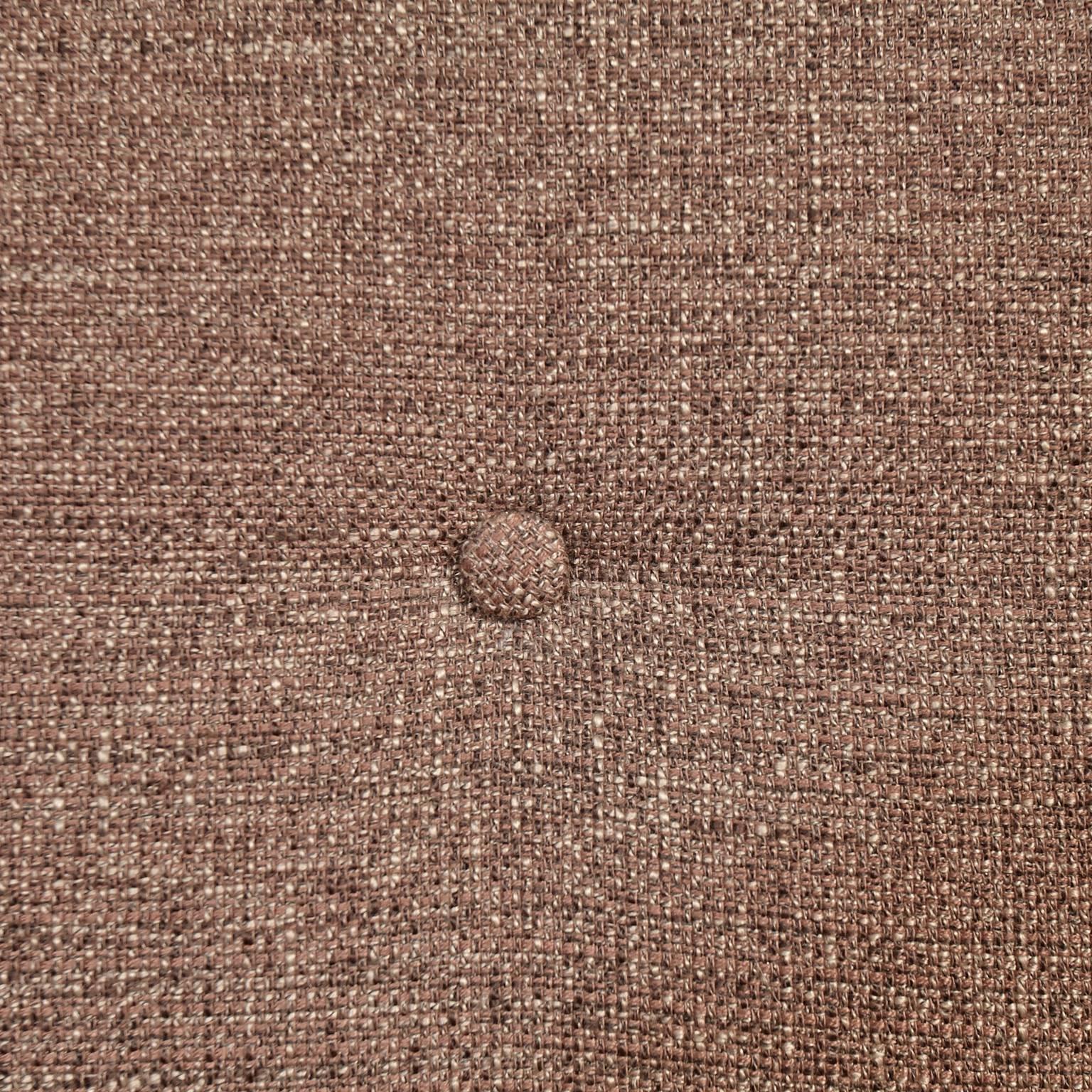 Selig Monroe Mid-Century Modern Brown Textured Sofa In Excellent Condition In Tucson, AZ