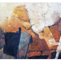 Large Impressive Modern Oil Painting by Carl Heldt