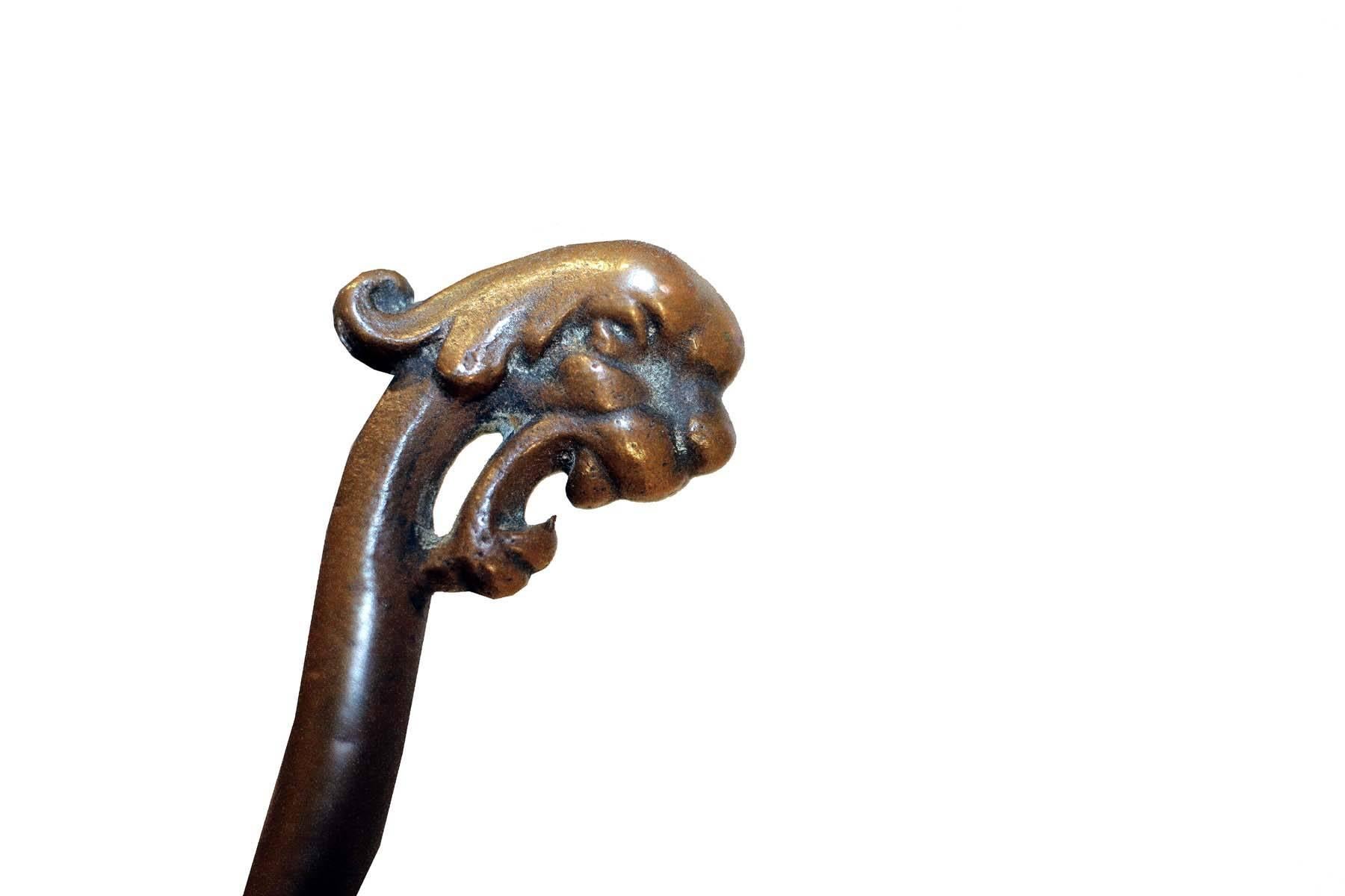 An amazing Victorian had/coat rack, sturdy with breathtaking details. The dragons head ends and the claw feet set this piece apart from your average coat rack. An ecclesiastic piece it lived a large part of its life in a church setting.