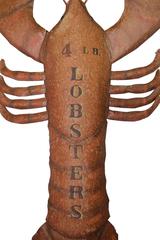 Vintage Lobster Sign
