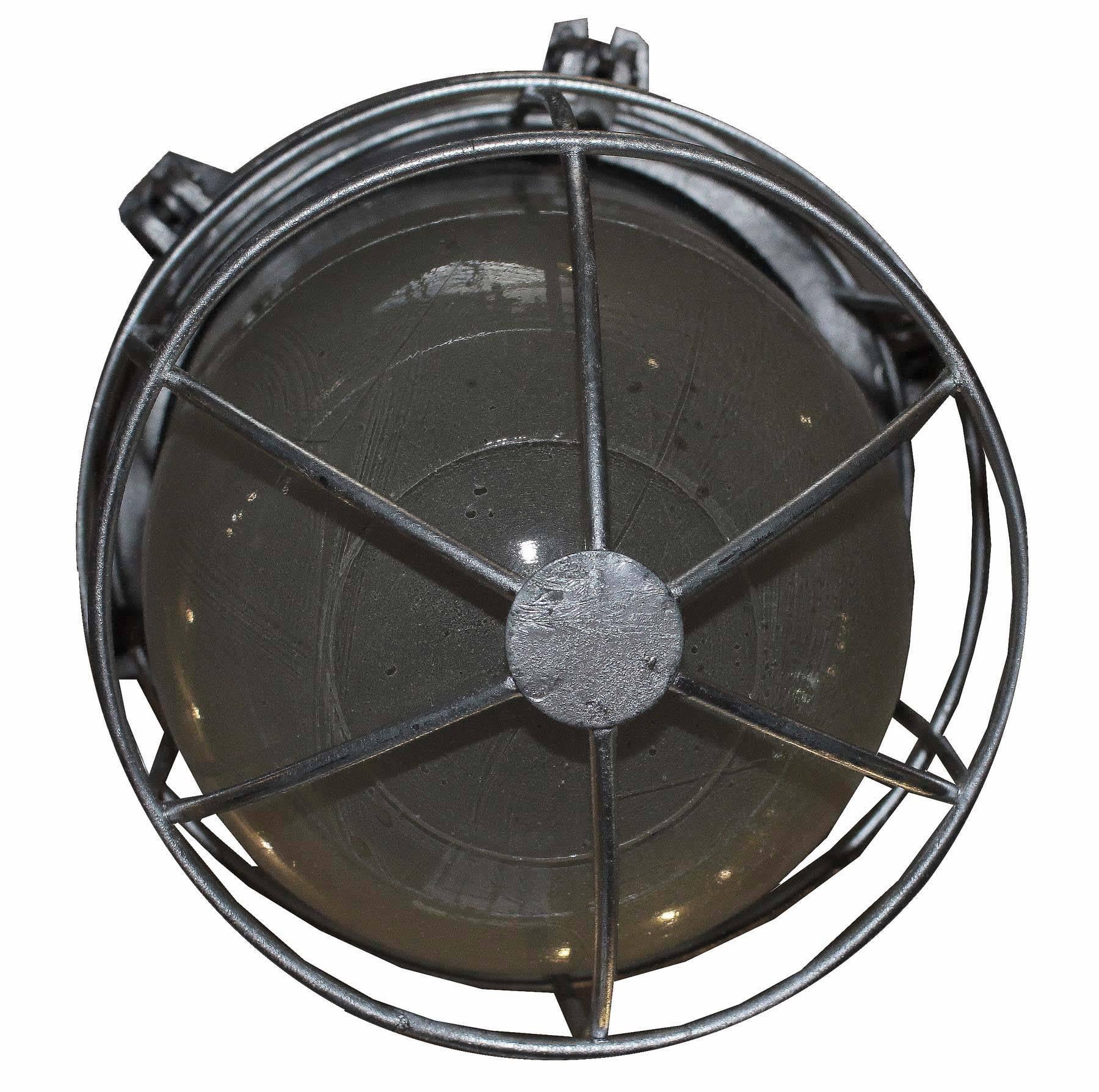 20th Century Industrial Pendant Light For Sale