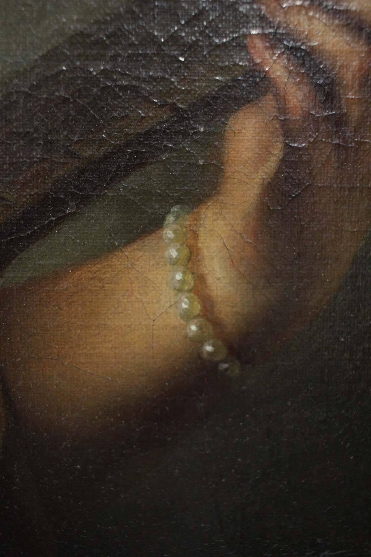 Metà XIX secolo Pittura ad olio originale firmata di George Henry Hall in vendita