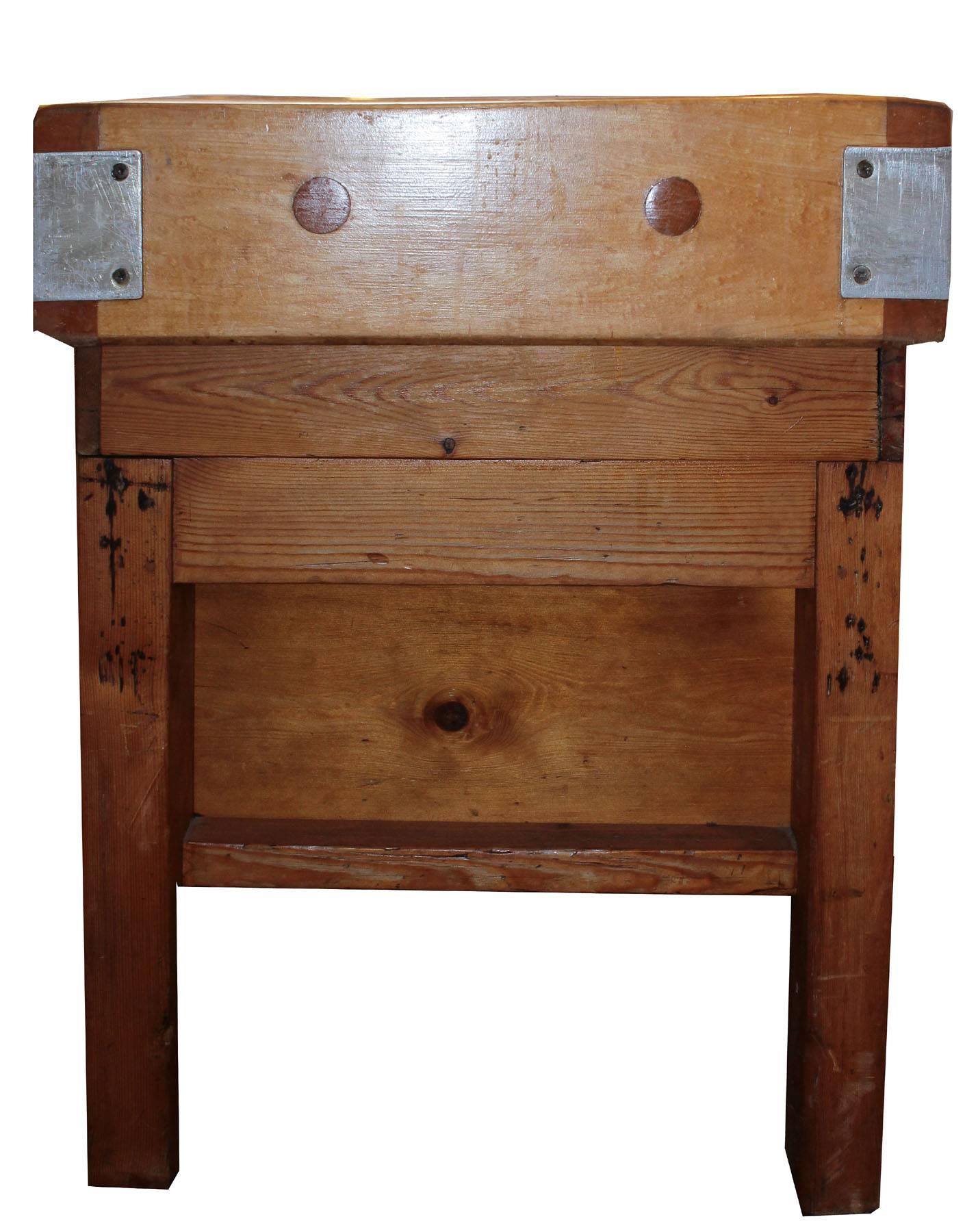 Early 20th Century French Butchers Block 5