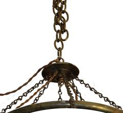 Three-Tier Egyptian Teardrop Chandelier