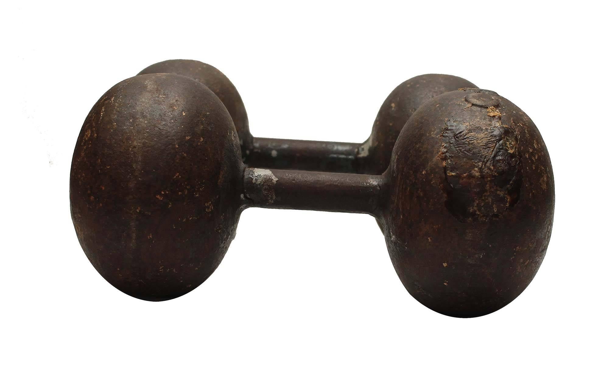 metal dumbells