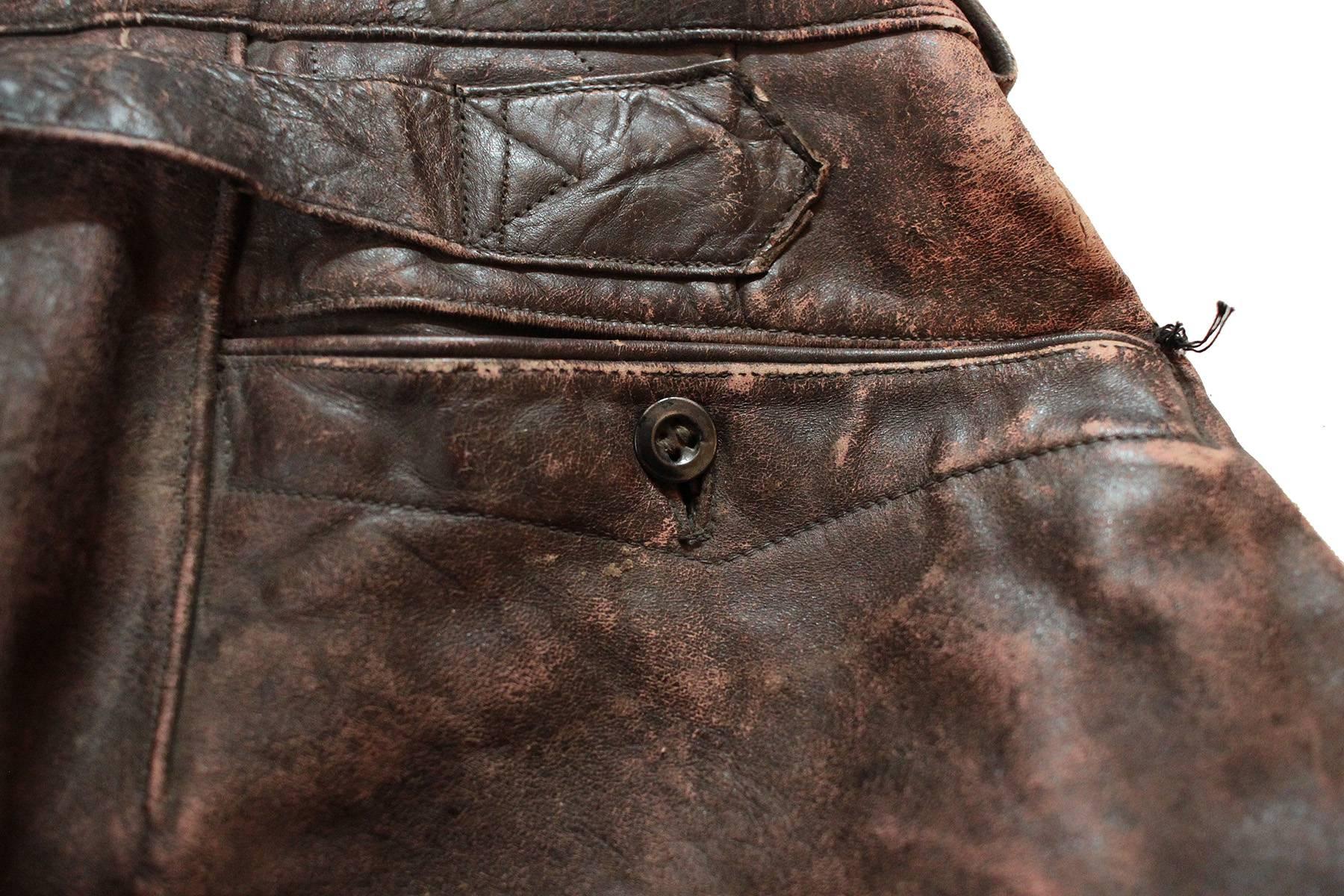 20th Century 1930s Motorcycle Riding Pants For Sale