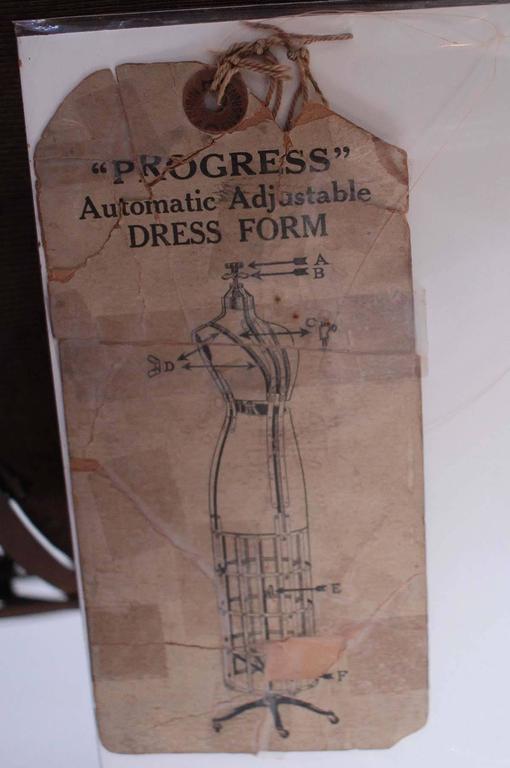 Antique Dress Form at 1stDibs