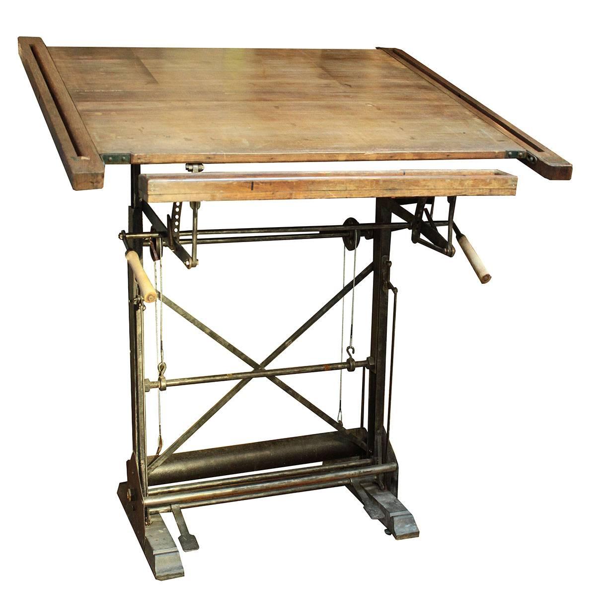 Antique French Drafting Table