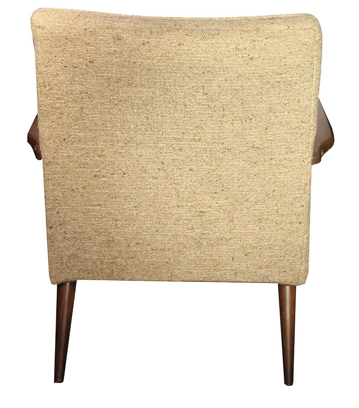 20th Century Pair of Midcentury Upholstered Chairs