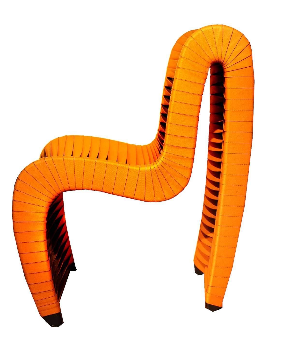 Contemporary Seat Belt Chairs by Phillips Collection
