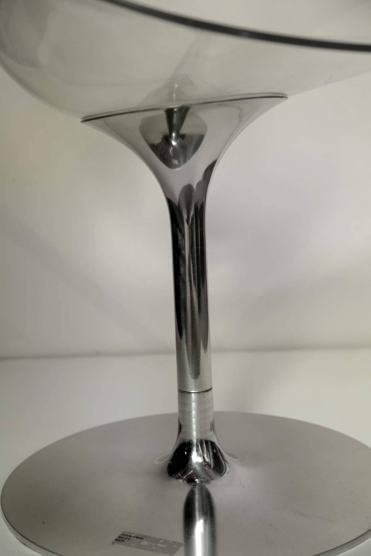 Mid-Century Modern Vintage Lucite Dining Chairs