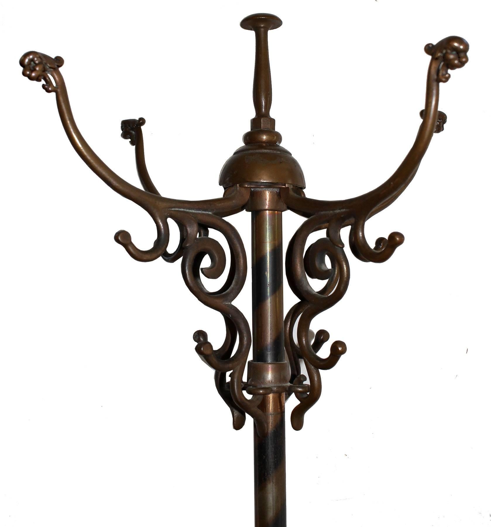 19th Century Entryway Rack 4