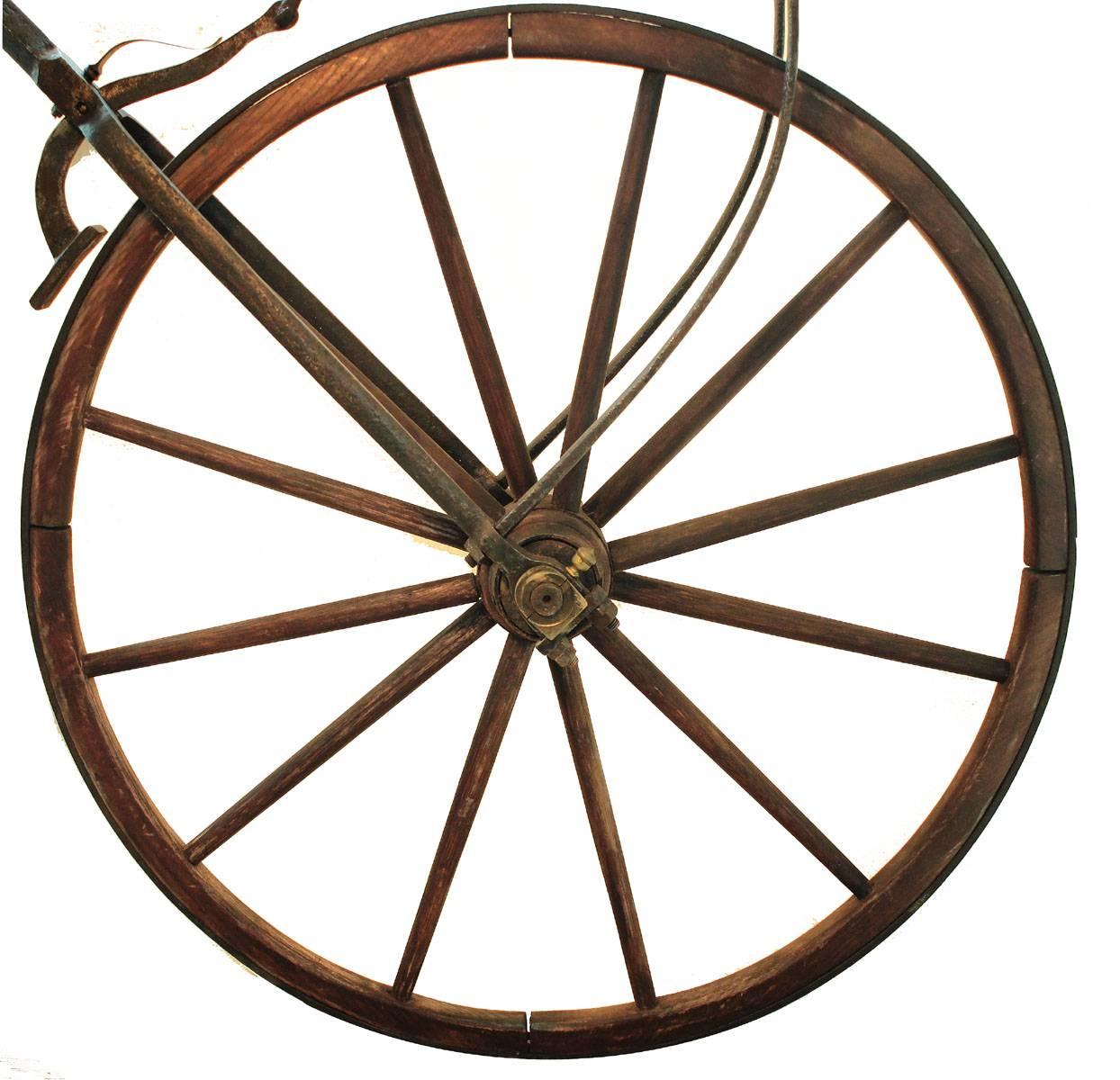 Velocipede Antique Bicycle French, 1867 2