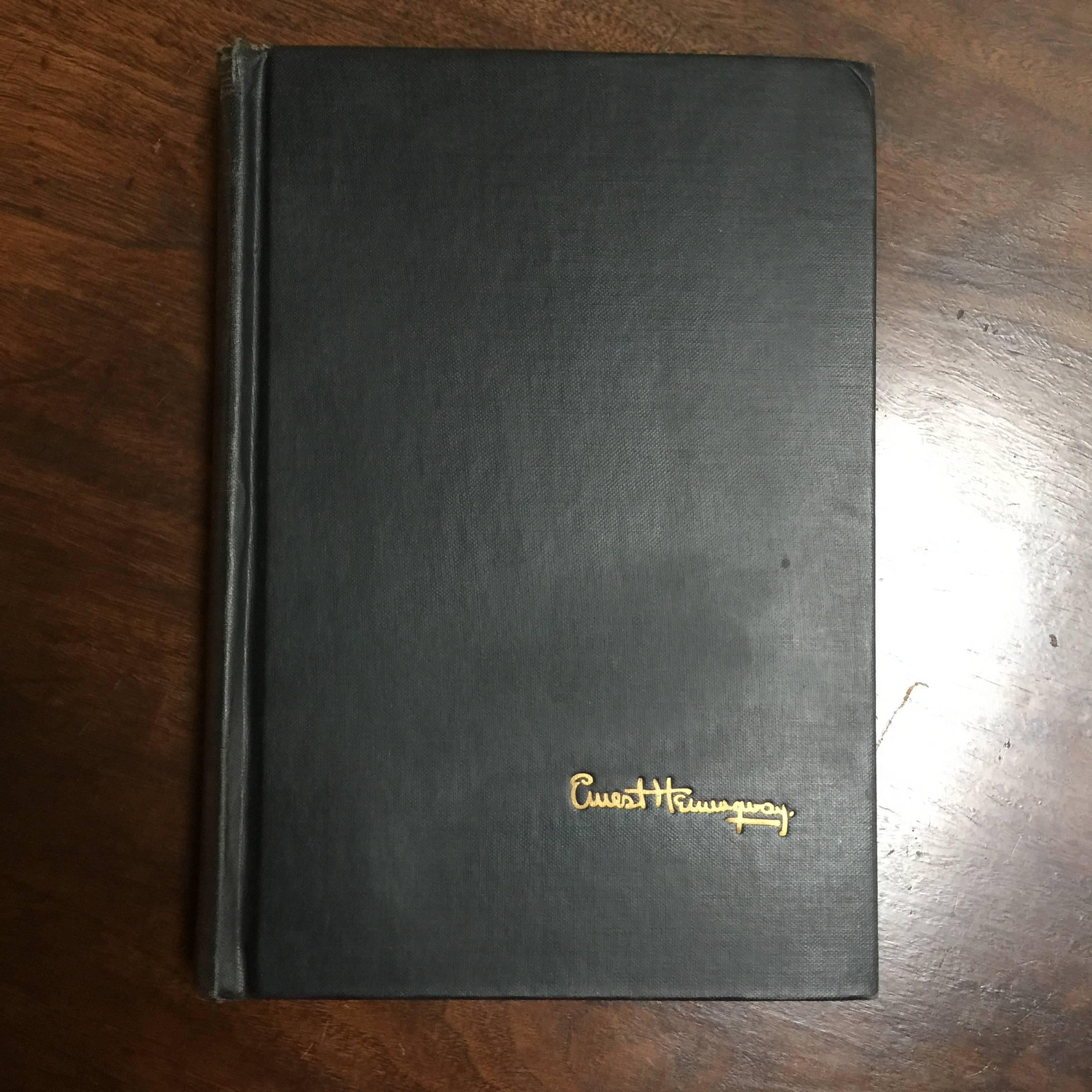 First printing of the first edition of Ernest Hemingway's 