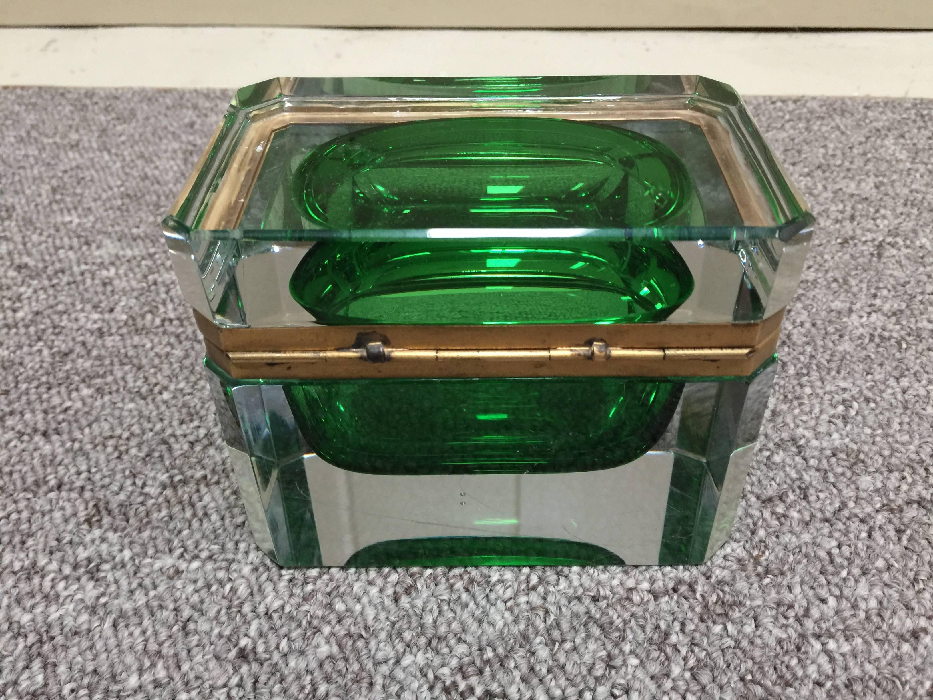 Murano Glass Box, 1960 In Good Condition In Indianapolis, IN