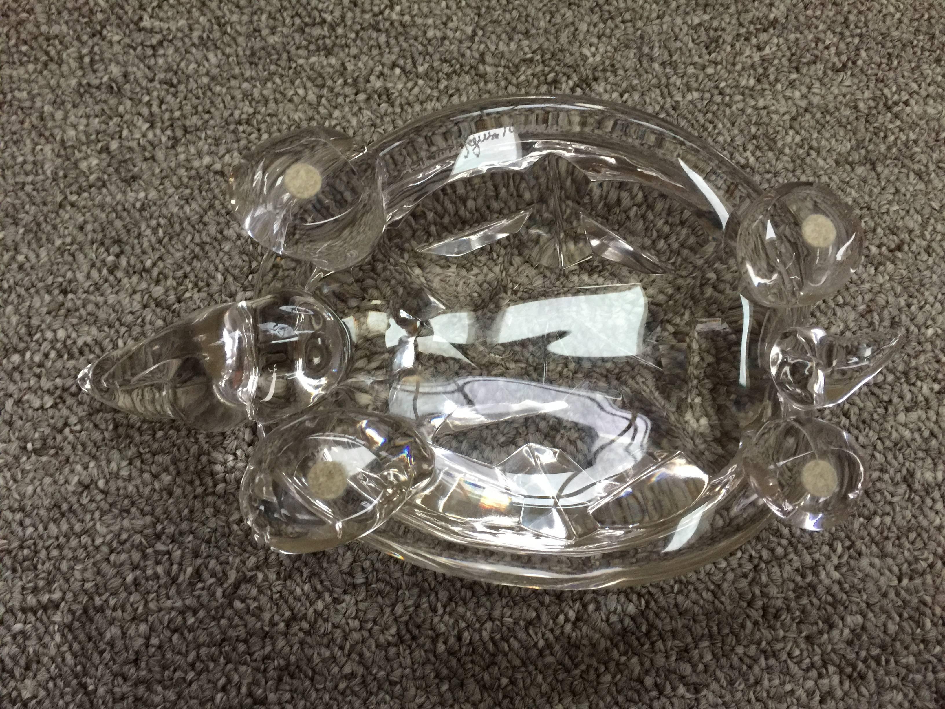 Signed Archimede Seguso Murano Turtle, 1970s In Good Condition In Indianapolis, IN