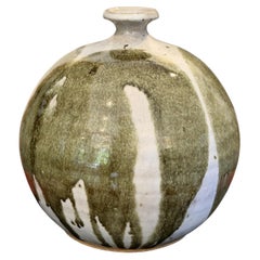 Paul Pressburger Signed Mid-Century Modern California Studio Pottery Art Vase