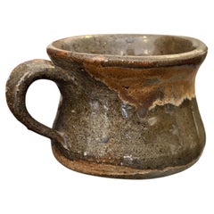 California Studio Pottery Artisan Glazed Rustic Stoneware Tea or Coffee Cup