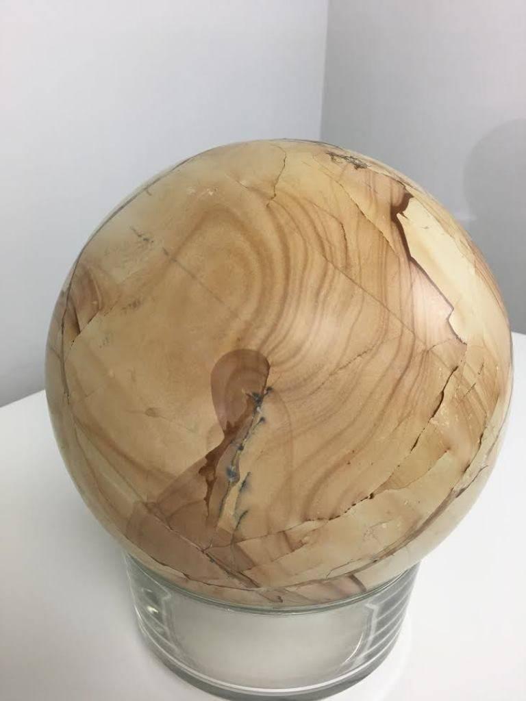 large stone ball