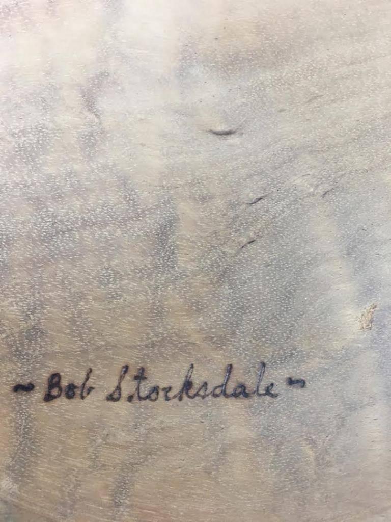 American Bob Stocksdale Turned Wood Art Platter