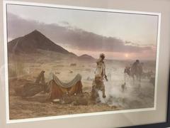 Mitch Epstein Photographie couleur signée Foire aux chameaux de Pushkar, Rajasthan Inde, 1978