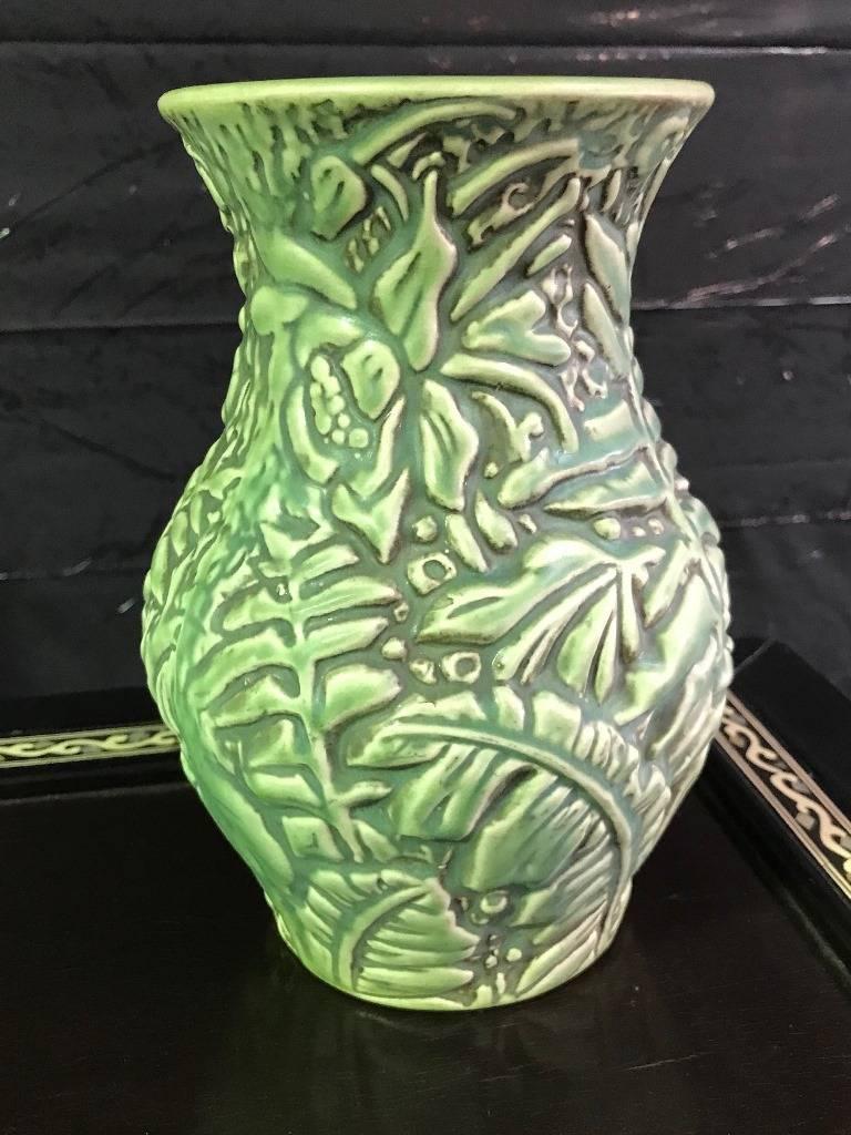Art Deco Weller Marvo Pottery Vase, circa 1920s