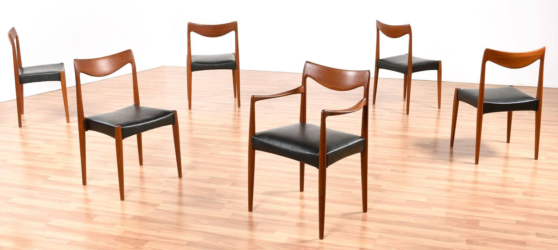 danish modern dining chairs