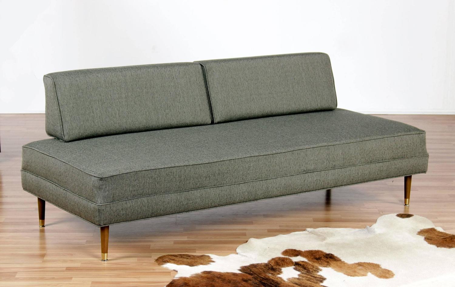 Restored Mid-Century Modern Daybed Sofa For Sale at 1stdibs