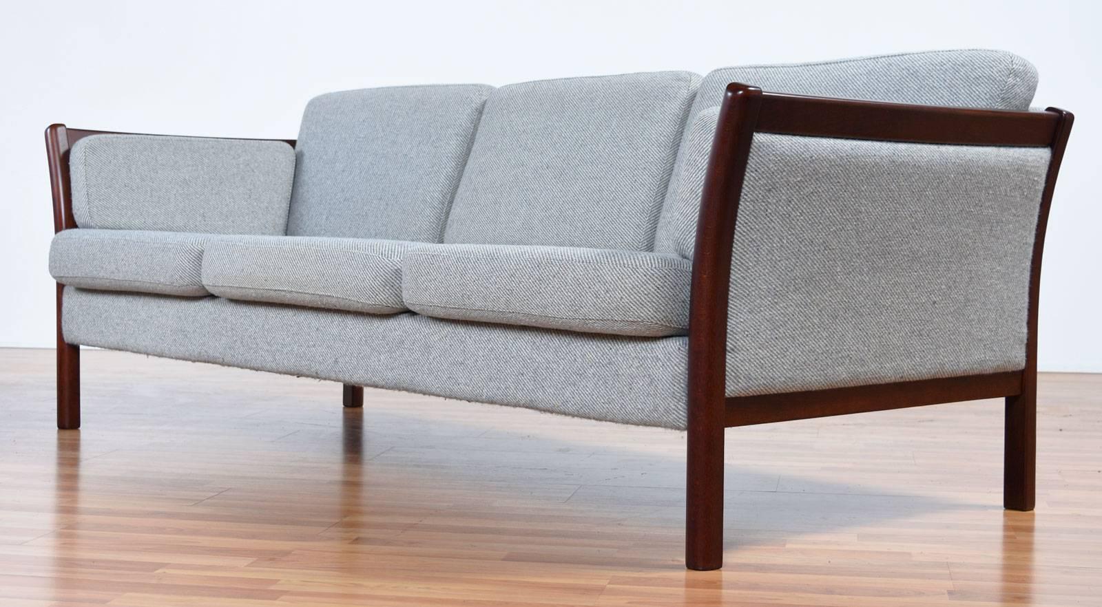 20th Century Scandinavian Modern Rosewood Sofa Set