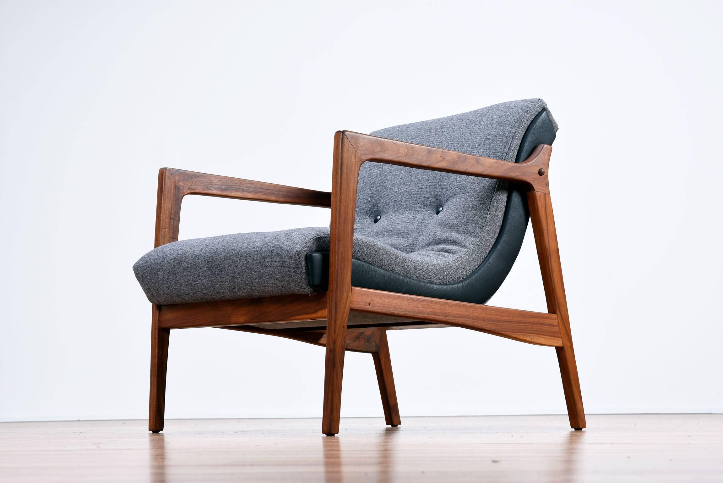 mid century modern scoop chair