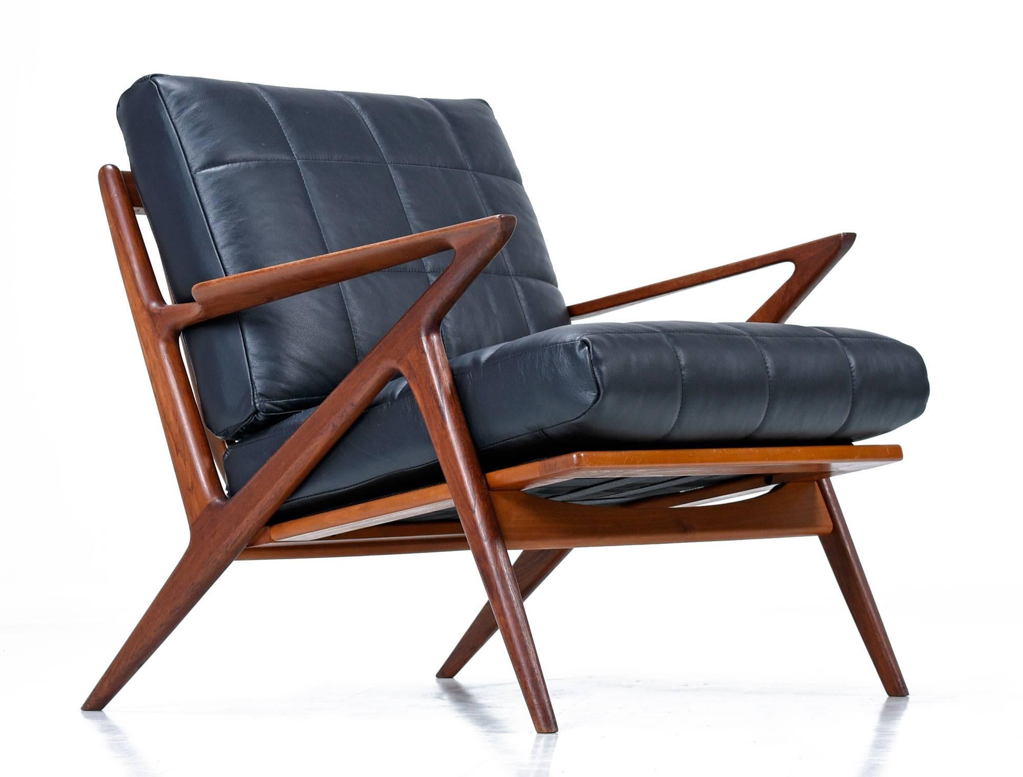 mid century modern z chair