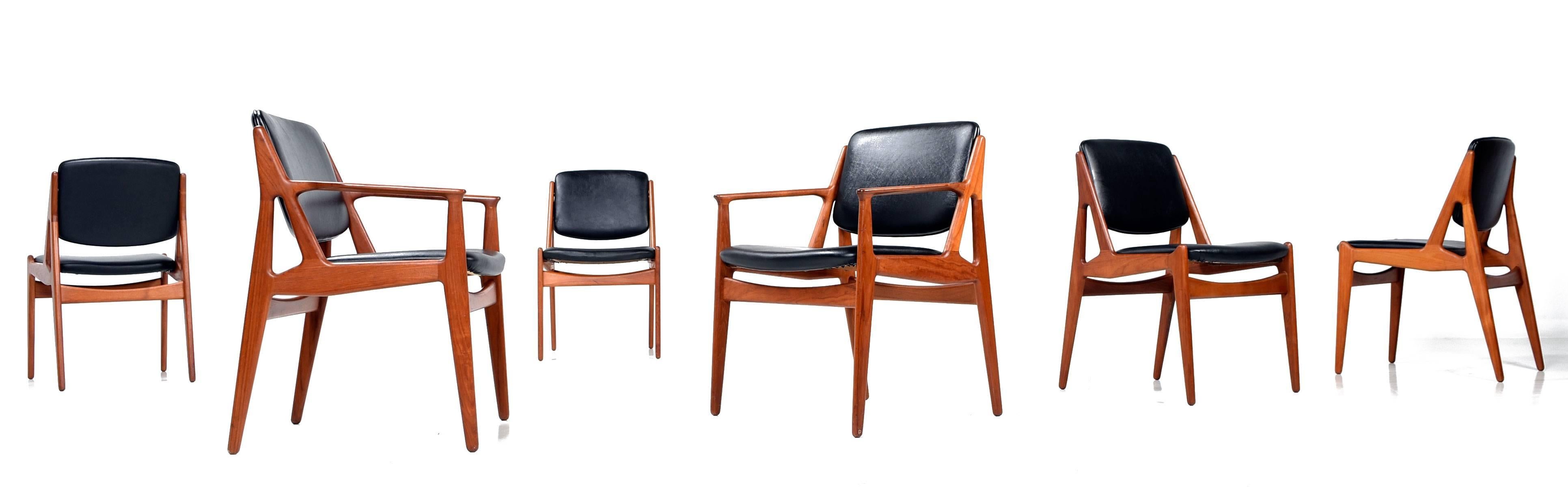 arne vodder ella chair