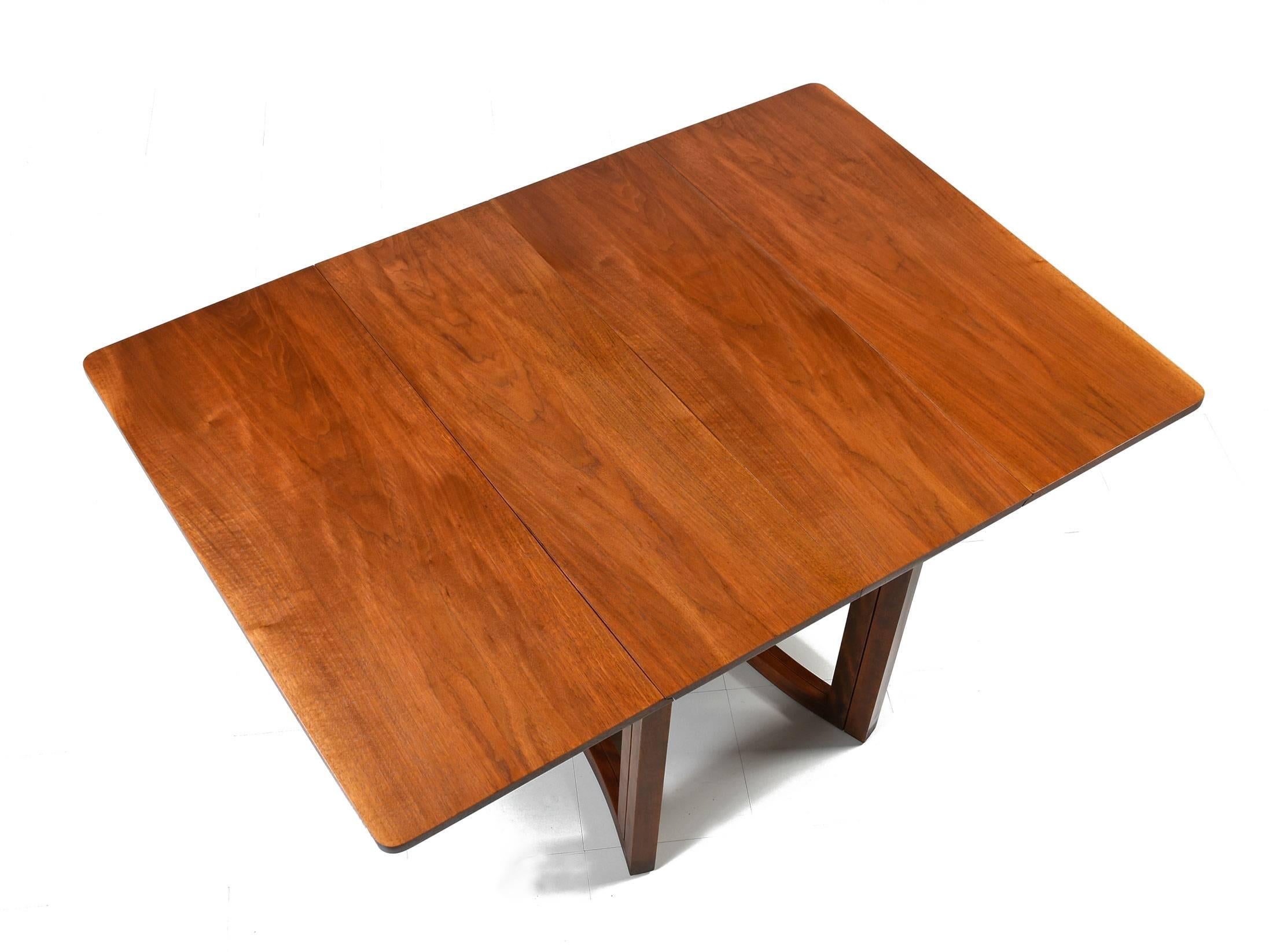 American Refinished Vintage Robsjohn-Gibbings Expanding Table